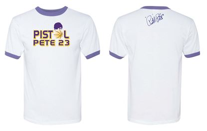 Picture of Pistol Pete #23 T-shirt w/ purple band
